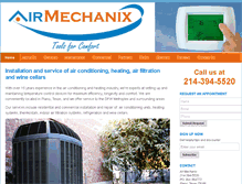 Tablet Screenshot of airmechanix.com